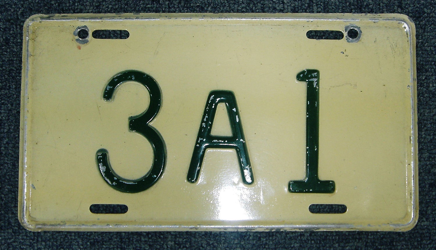 昭和26（1951）年以降のナンバープレートの一例