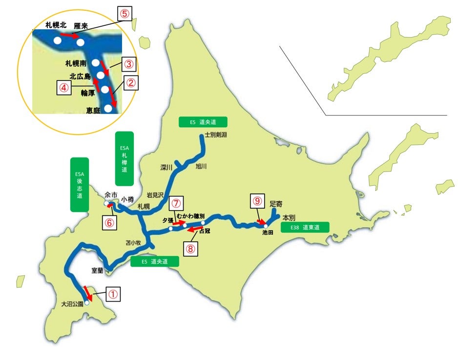 北海道で2024年GWに予測される渋滞