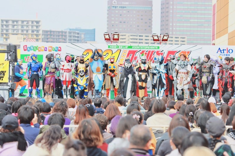「2021日本ローカルヒーロー祭」の様子