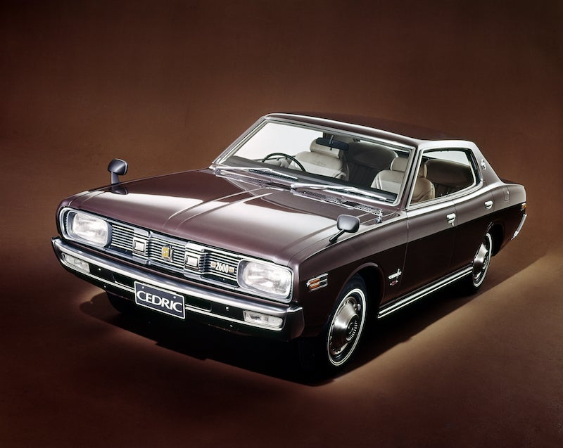 1972年　日産・セドリック（230型）4ドアハードトップ 2600GX