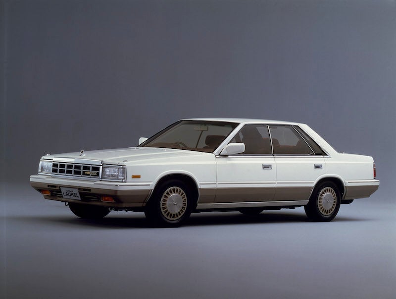 1984〜1988年 日産・ローレル（５代目／C32型） 4ドアハードトップ V20ターボ メダリスト（1984年）