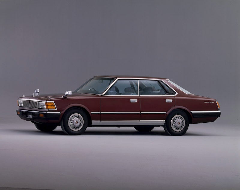 1979〜1983年　日産・セドリック（5代目／430型） 4ドアハードトップ 280Eブロアム（1981年）