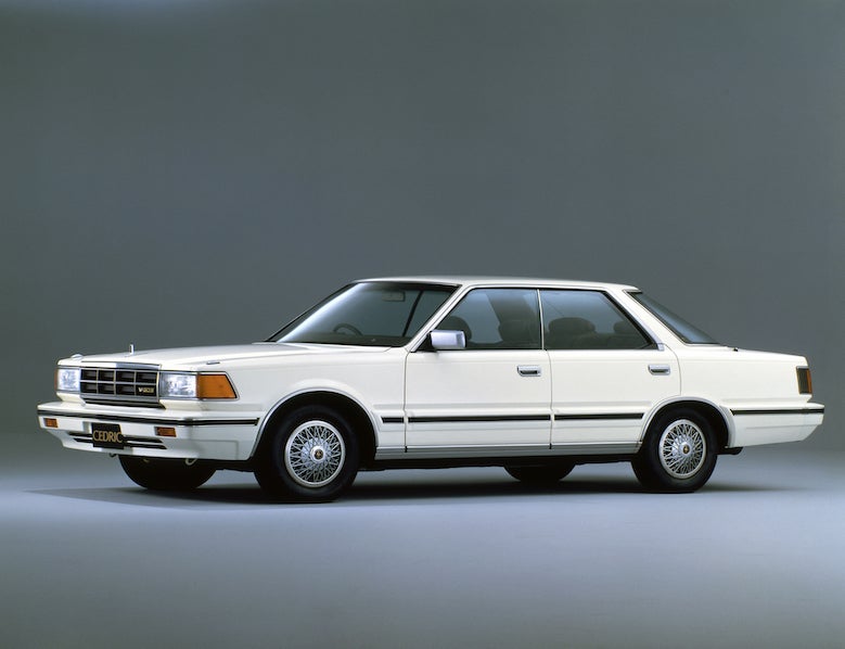 1983〜1987年　日産・セドリック（6代目／Y30型） 4ドアハードトップ V30E ブロアム（1983年）