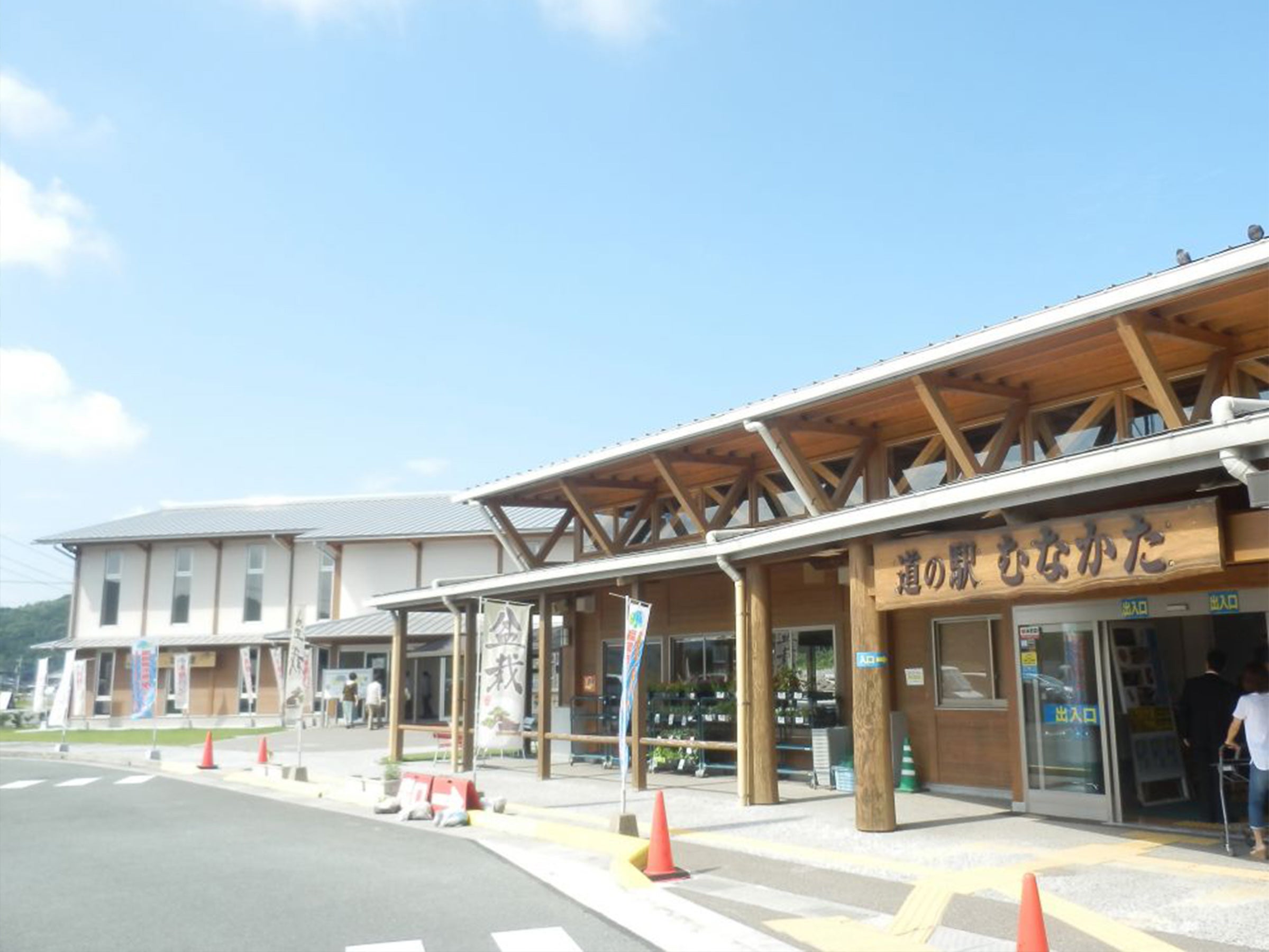 道の駅に併設された「RVパーク道の駅むなかた（福岡県）」。