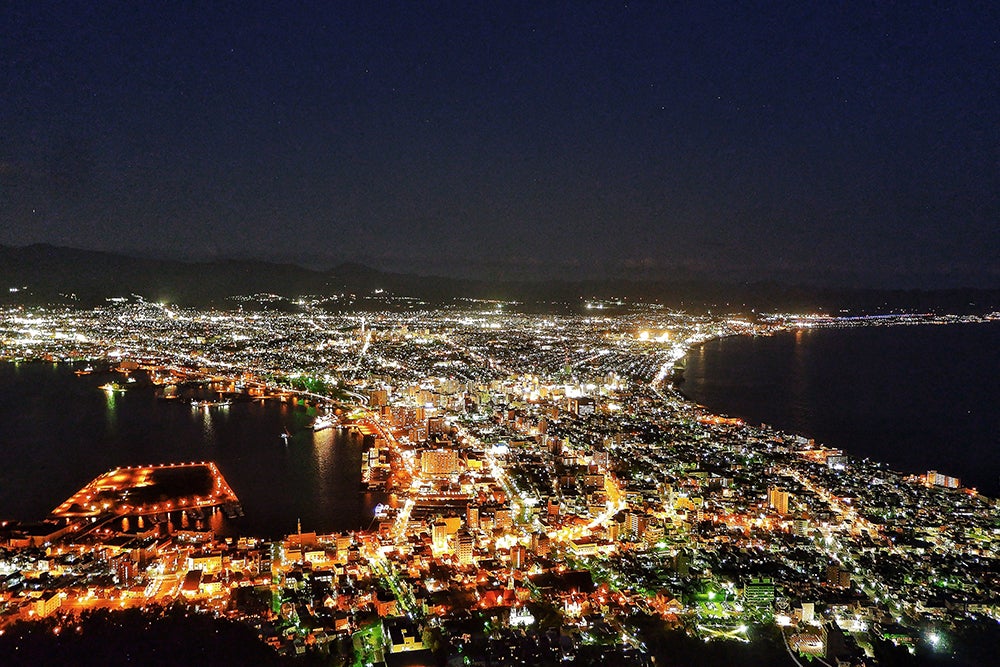 北海道・函館山からの夜景