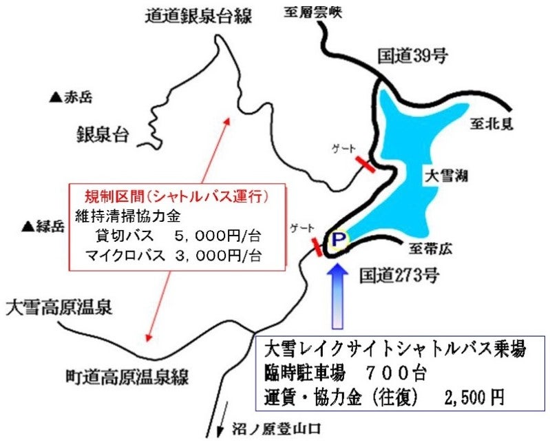 車両交通規制周辺地図