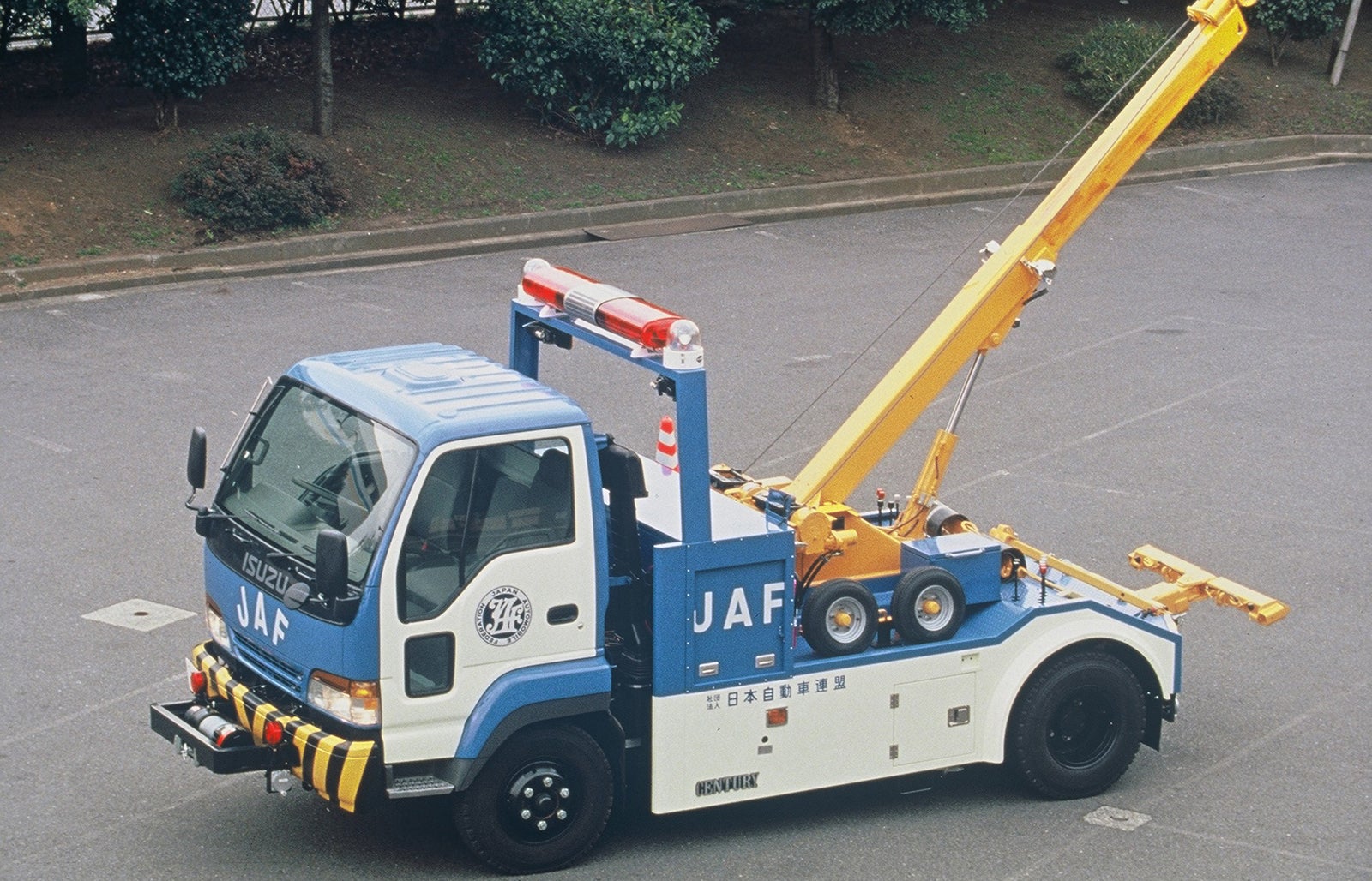 1991～1996年頃のいすゞフォワードジャストンのレッカー車