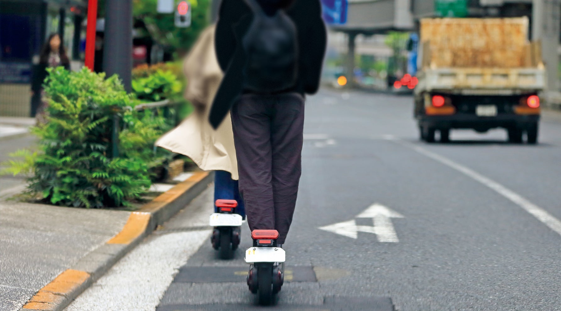 事故ファイル、電動キックボードイメージ写真