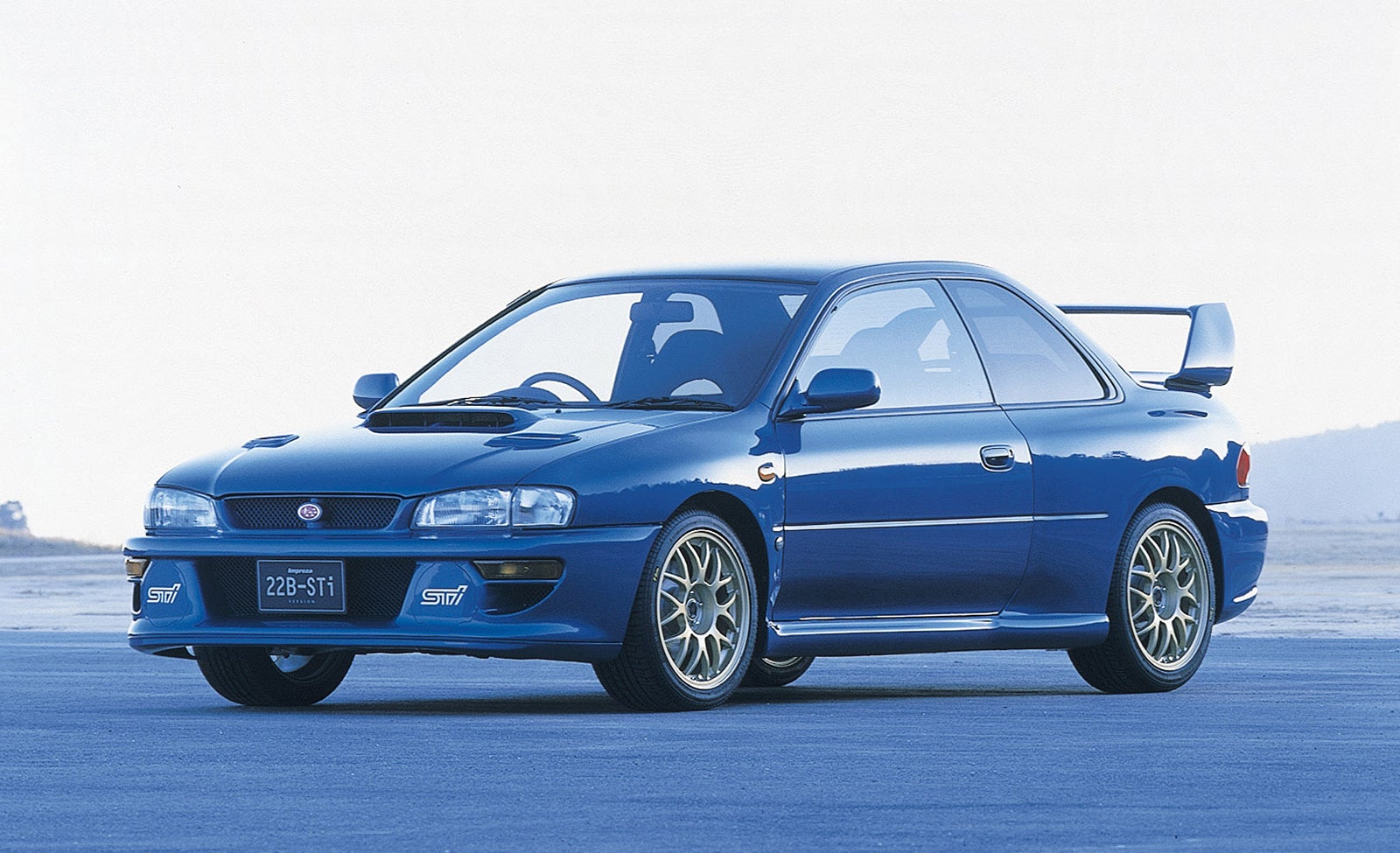 スバル・インプレッサ22B-STi Versionのフロント