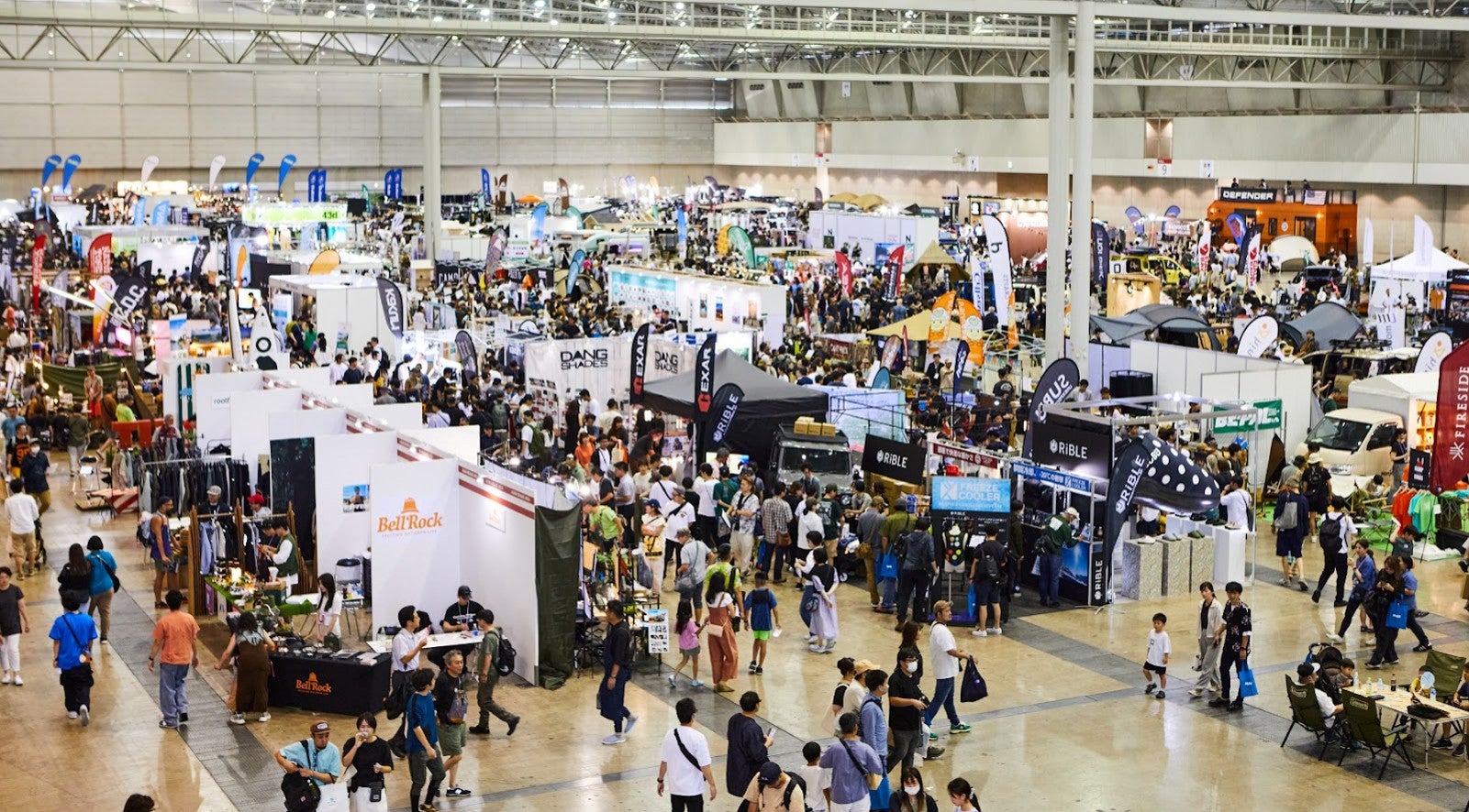 TOKYO OUTDOOR SHOW2024の様子