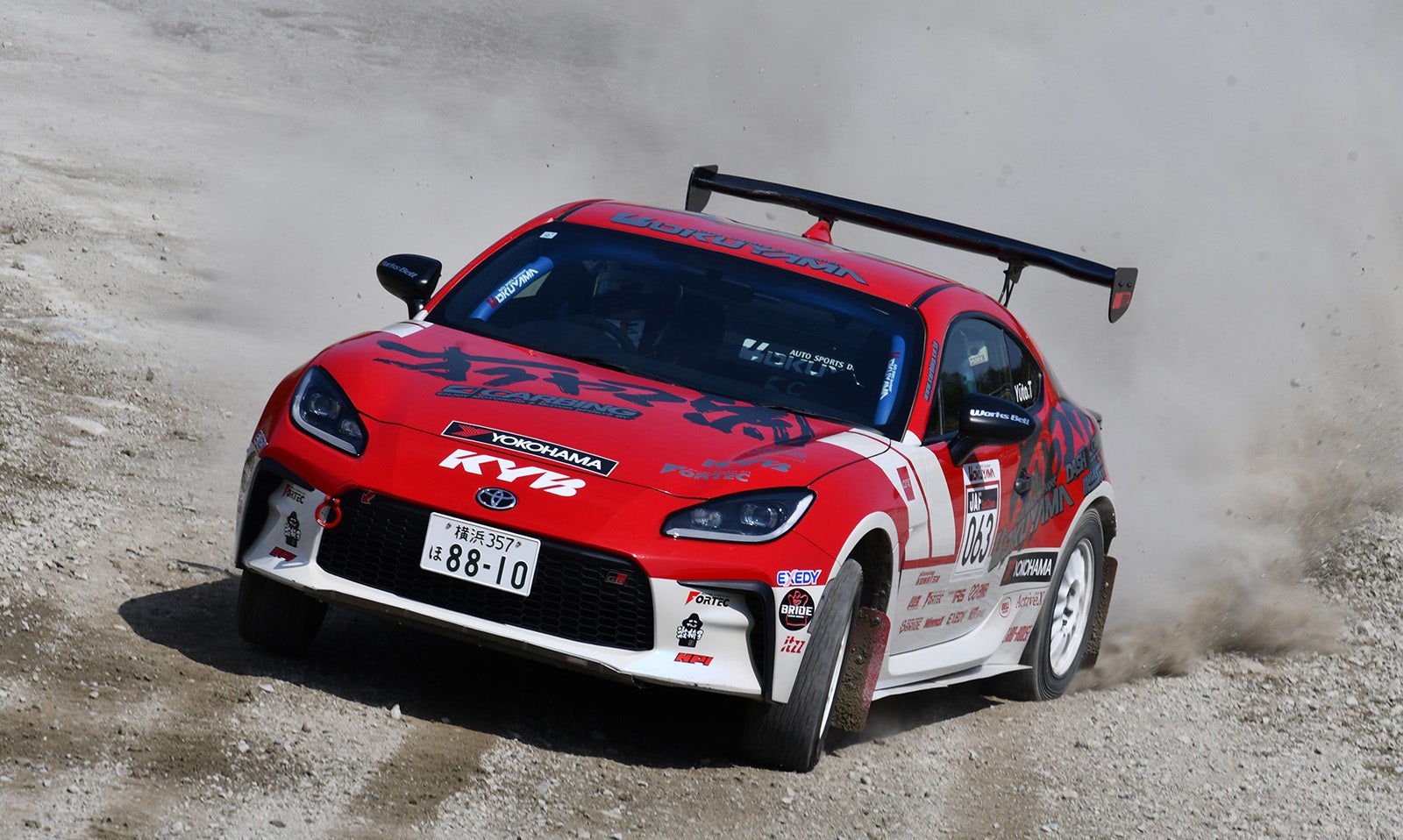 若手注目の徳山優斗選手。昨年からGR86にマシンを乗り換えた