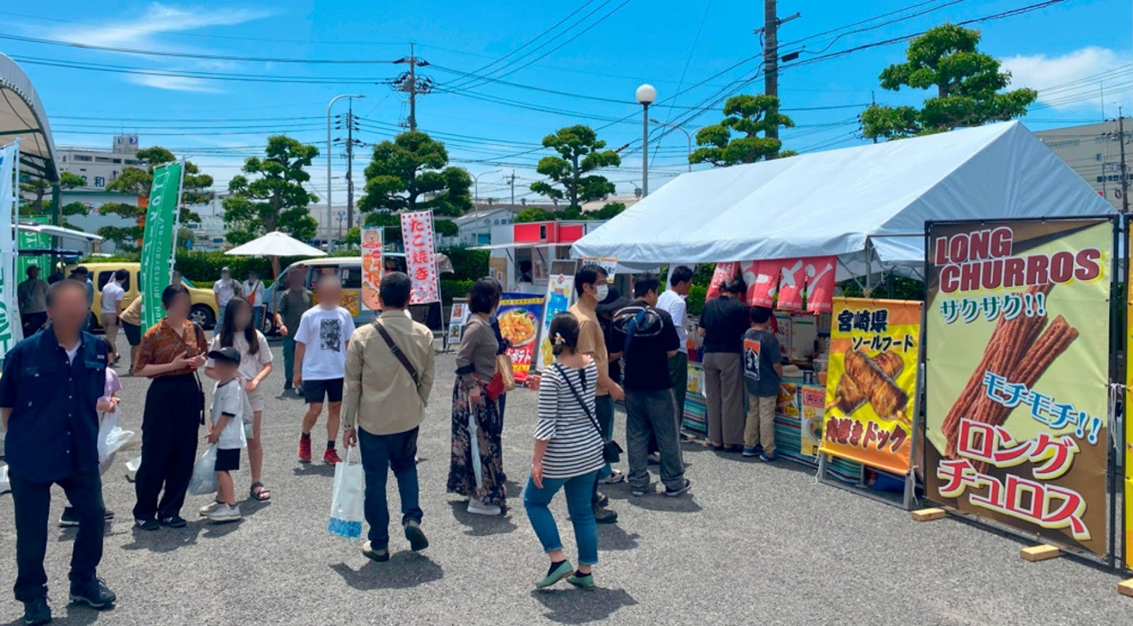 バリエーション豊かな飲食店が集結（広島キャンピングカーフェア2024の様子）