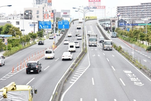 最も交通量が多かった神奈川県の国道16号