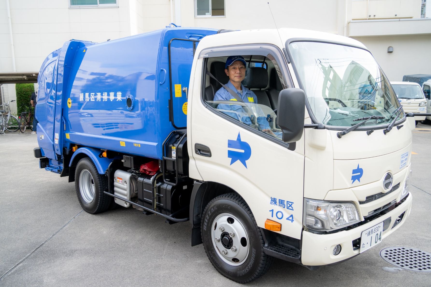 練馬区ごみ清掃車