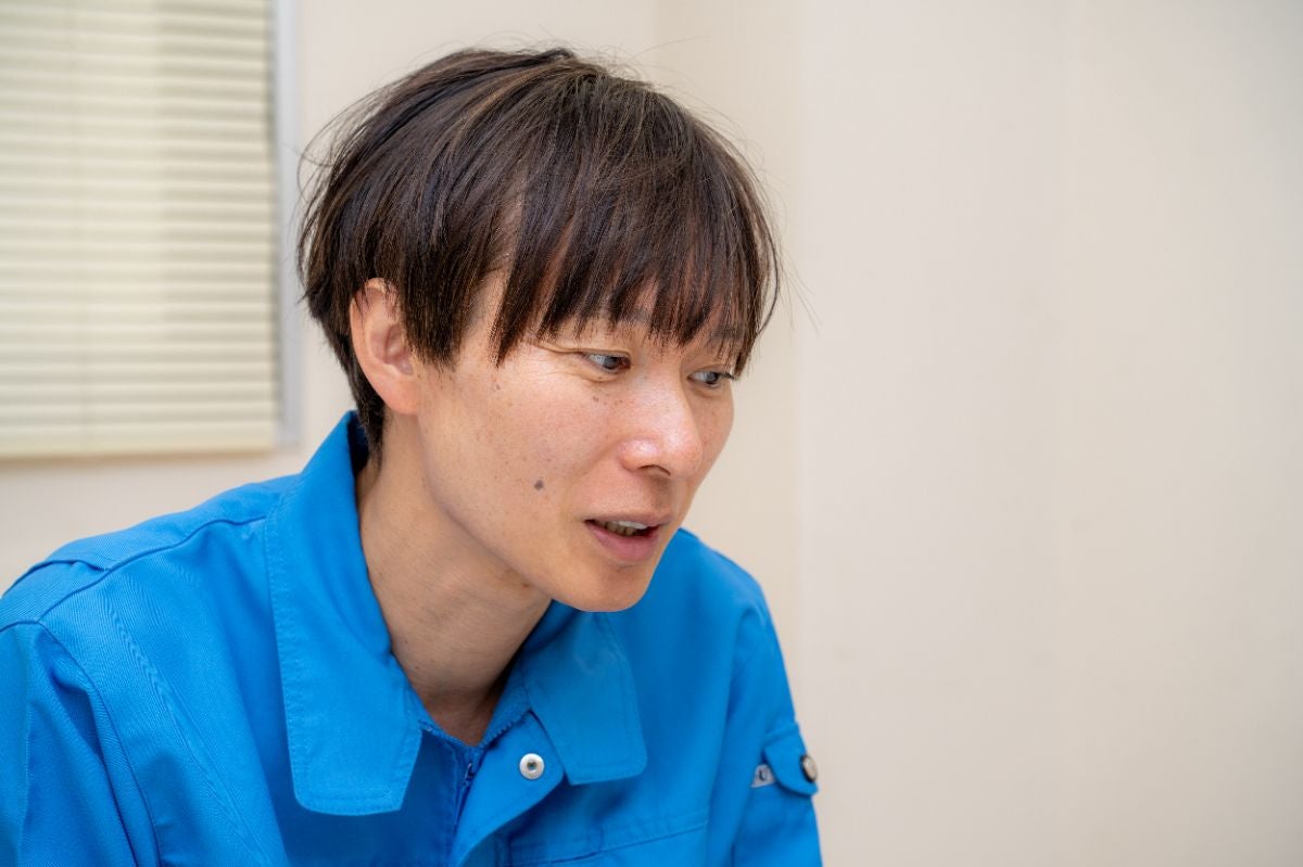 ごみ問題を語る滝沢さん