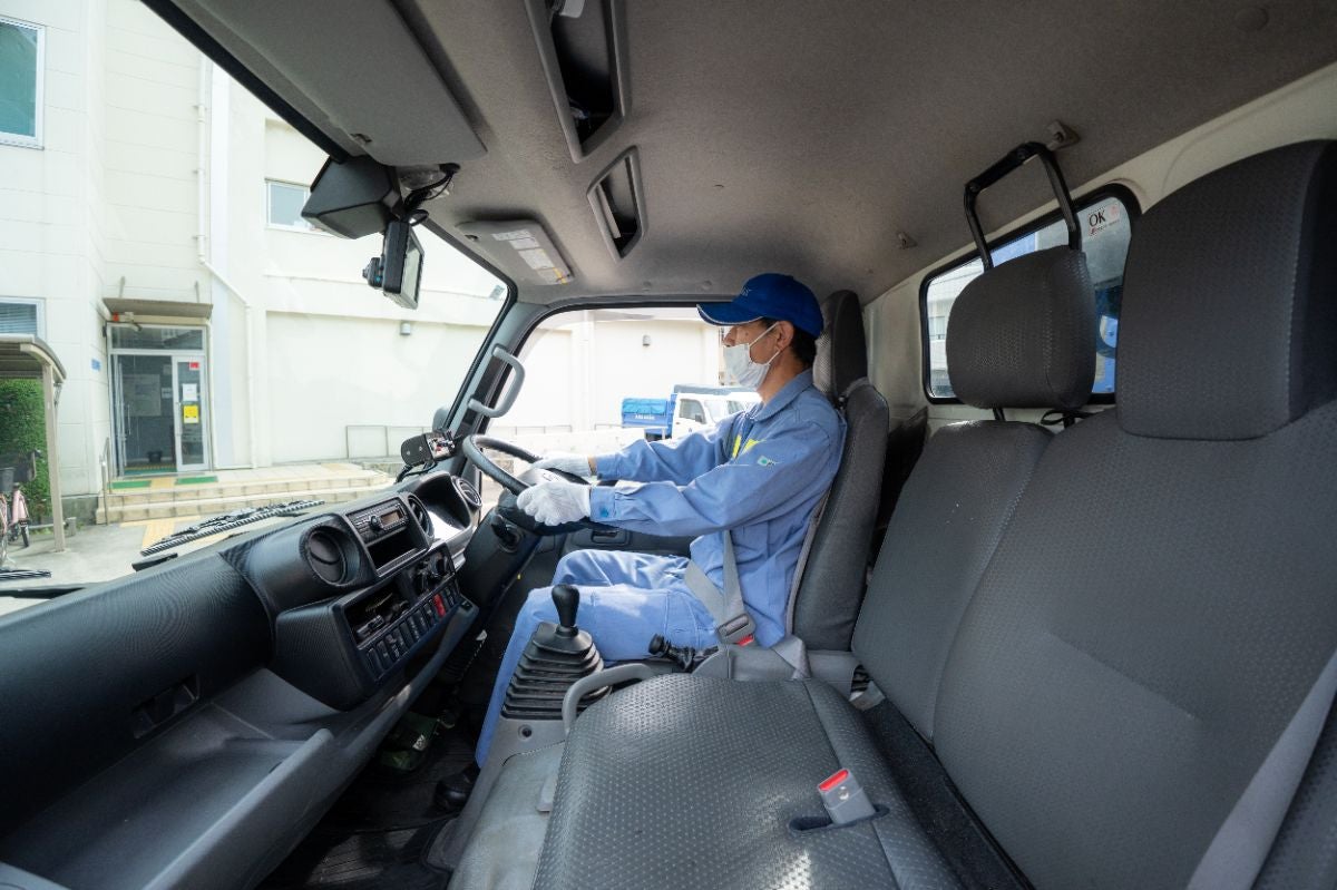 運転席の様子