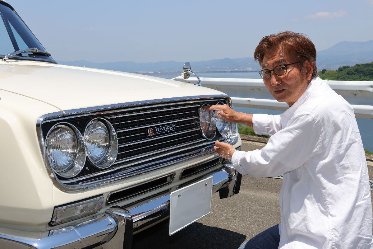 トヨペット・コロナのフロントカット