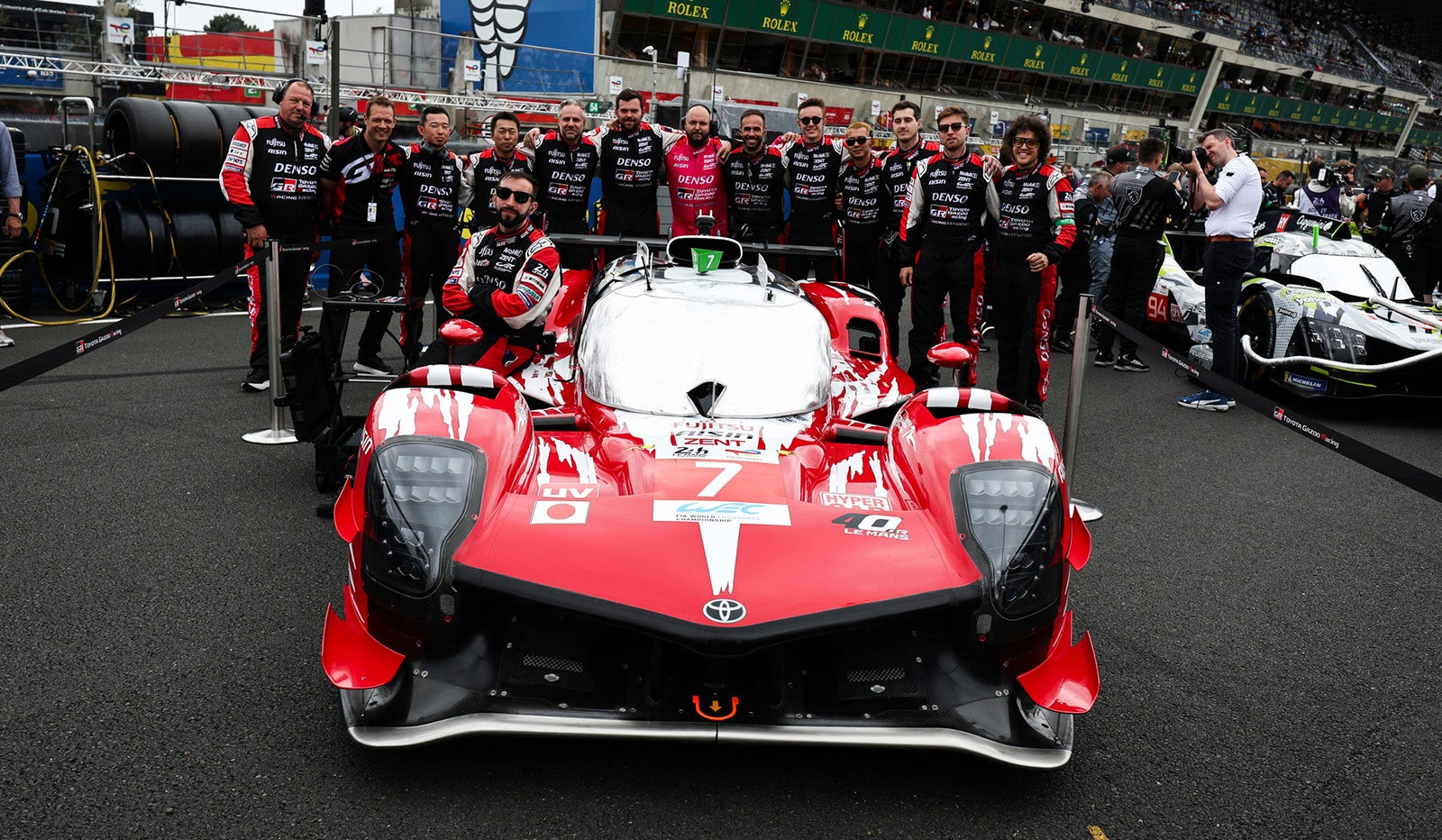 ル・マン24時間レース5位のトヨタ7号車