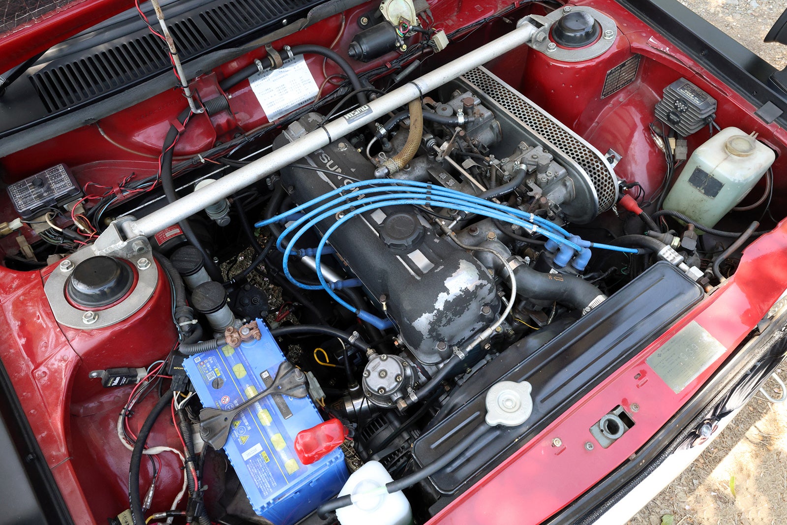 510ブルーバードのエンジン