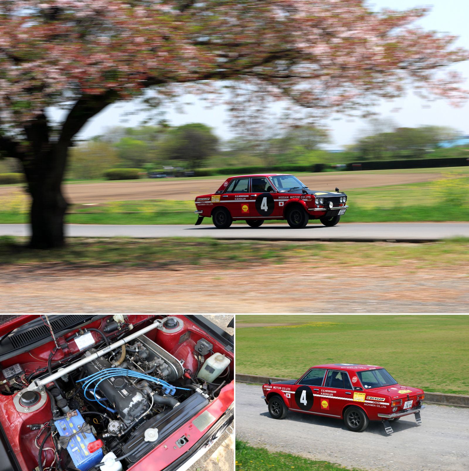 510ブルーバードの組み写真