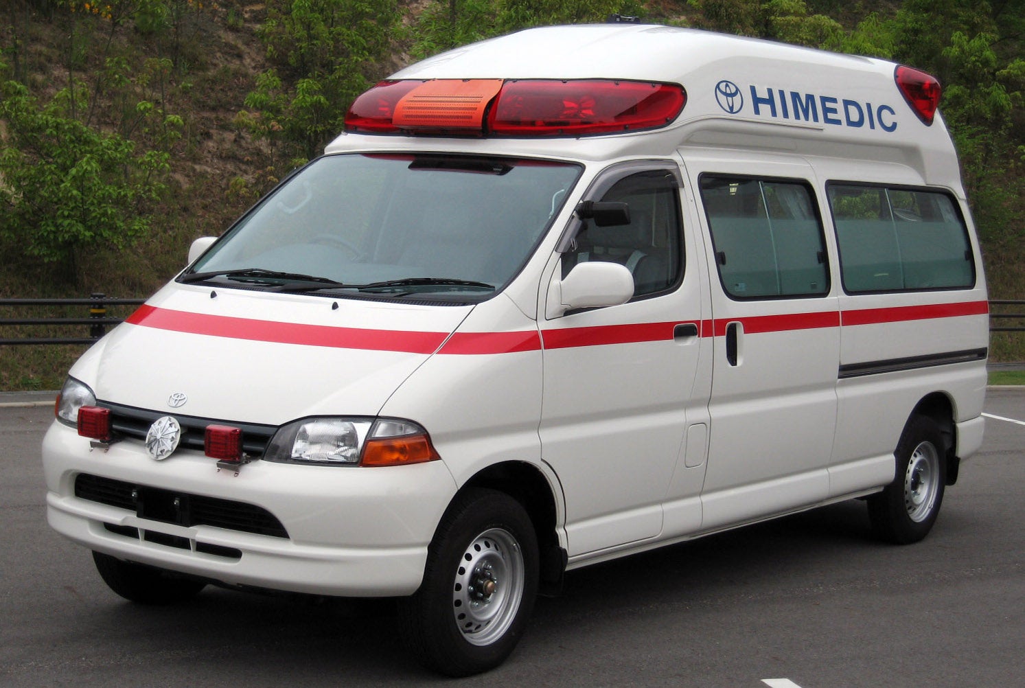 はたらくクルマ展示車両の一例