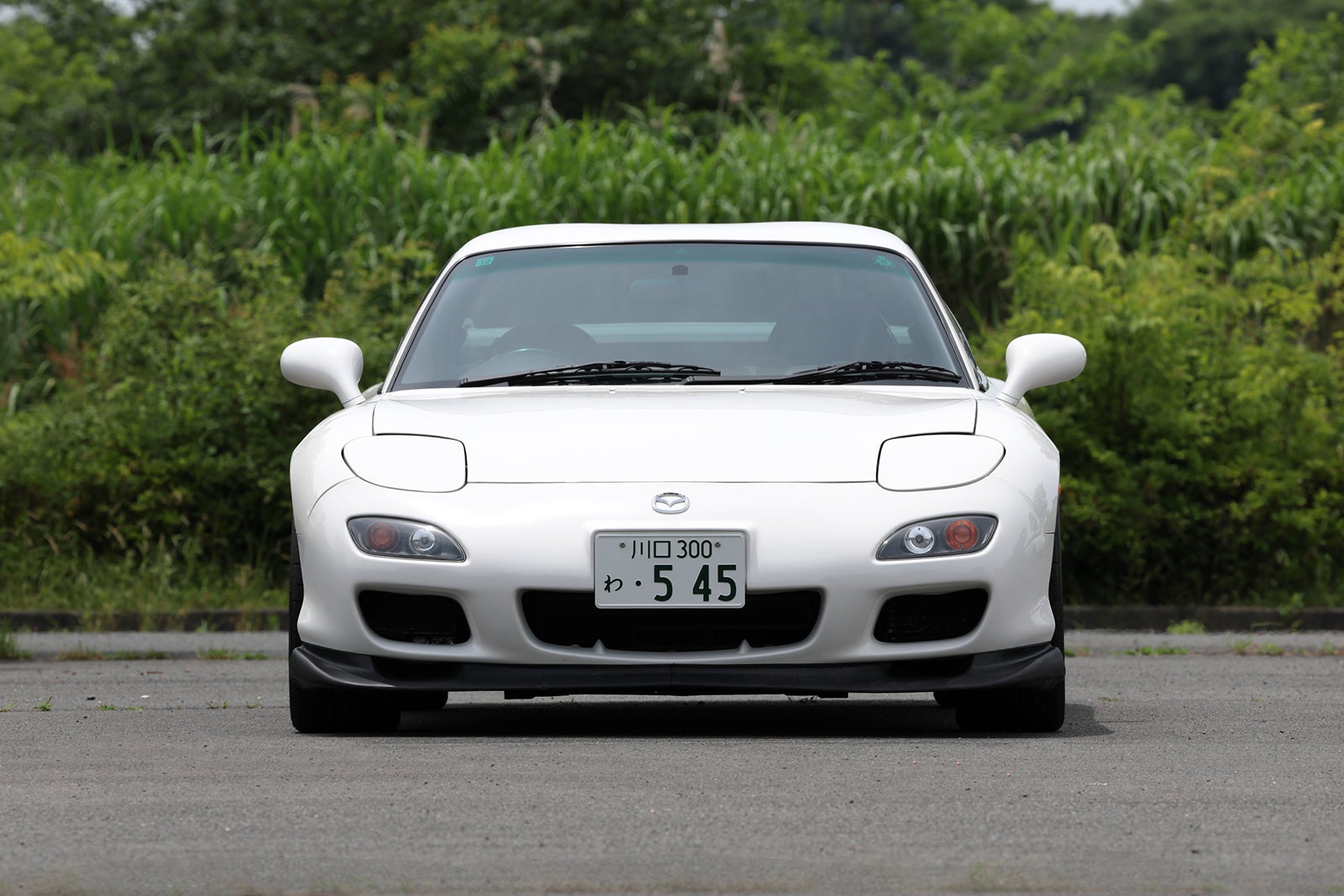 正面から見たFD・RX-7