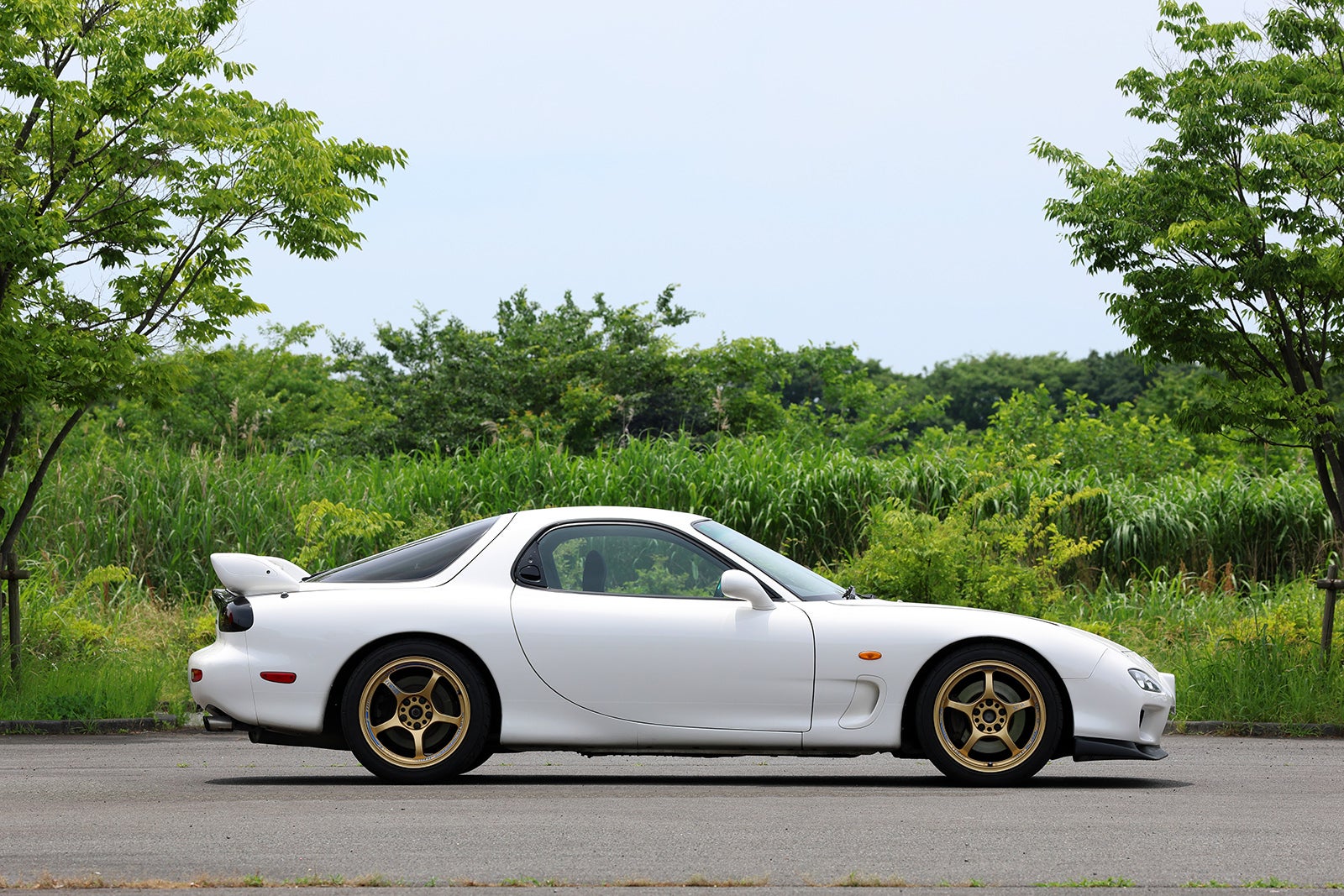 側面から見たFD・RX-7