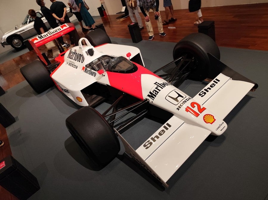 マクラーレン・Honda MP4/4（写真＝著者撮影）