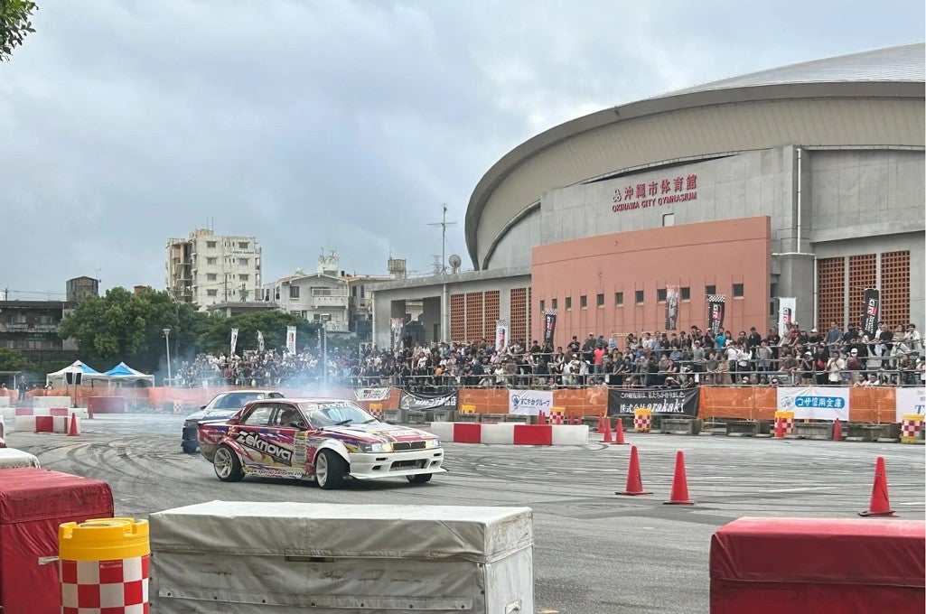 オキナワモーターショー2024の様子（オンロード会場）