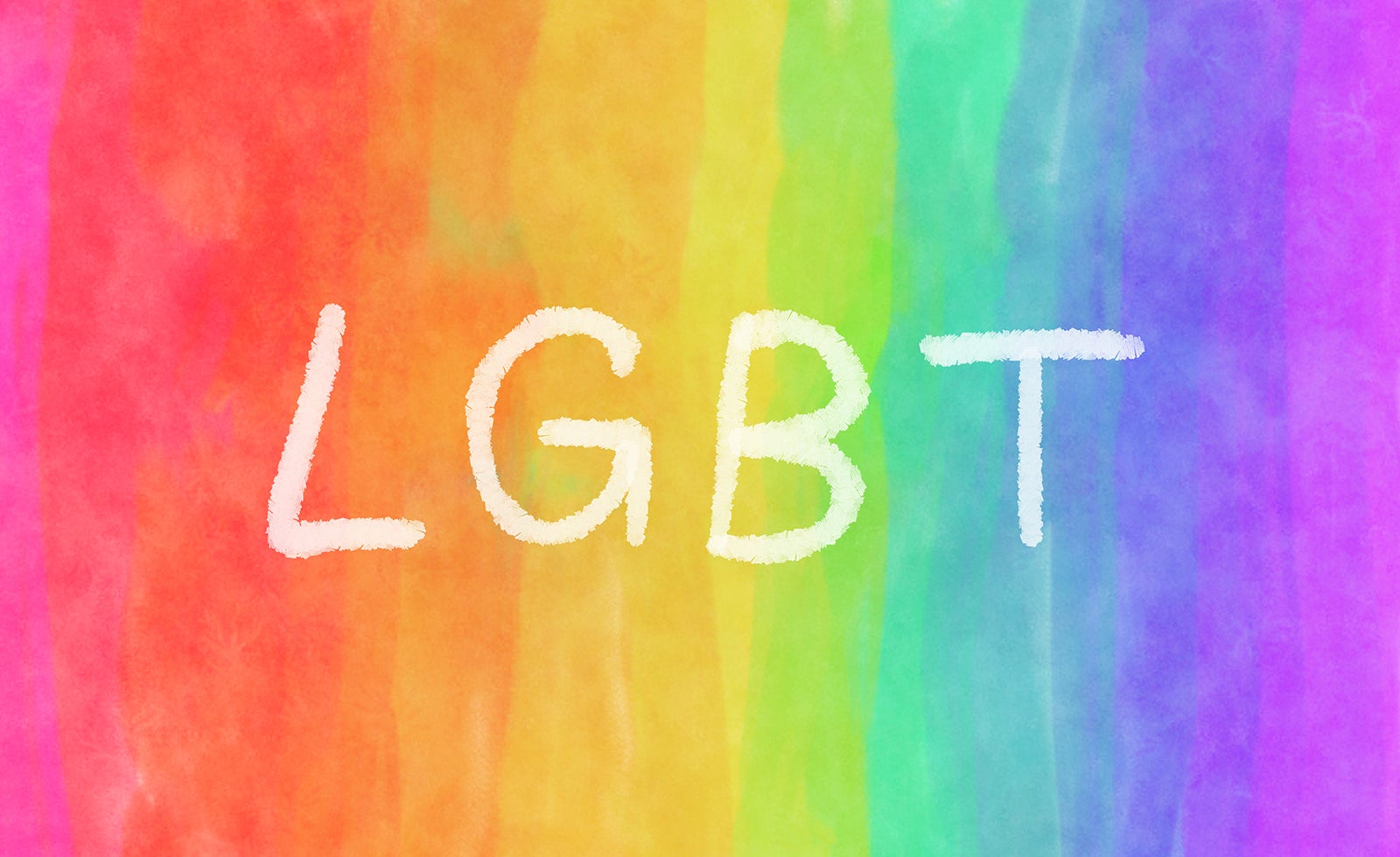 LGBTQ+の象徴として広く使われているレインボーカラー