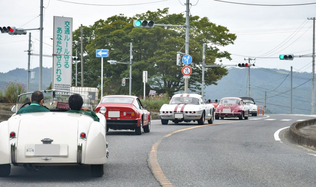 2023年の様子（画像＝GO!GO!ラリー in 東北 2025 Charity Classic Car Meeting）