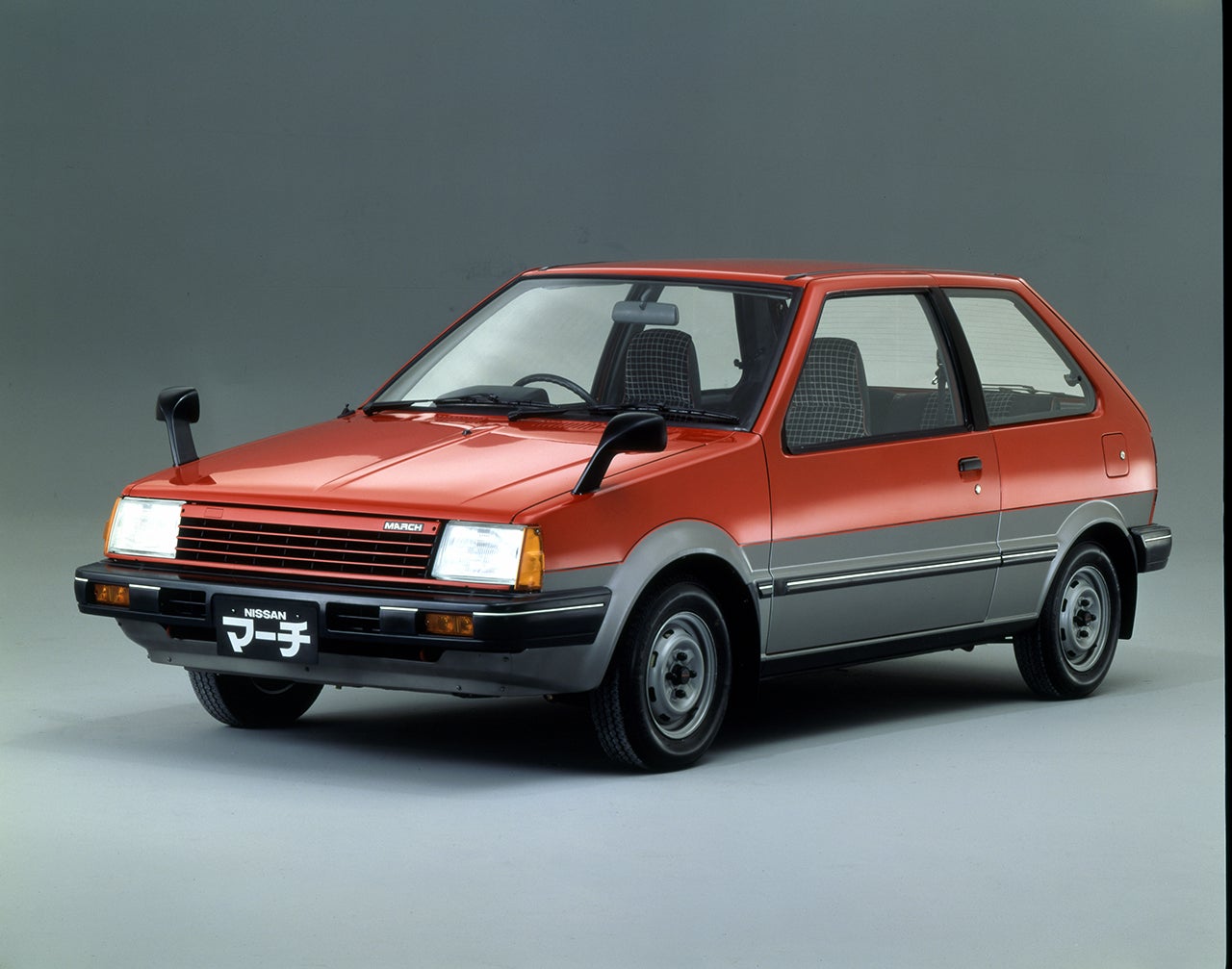 日産マーチのフロント