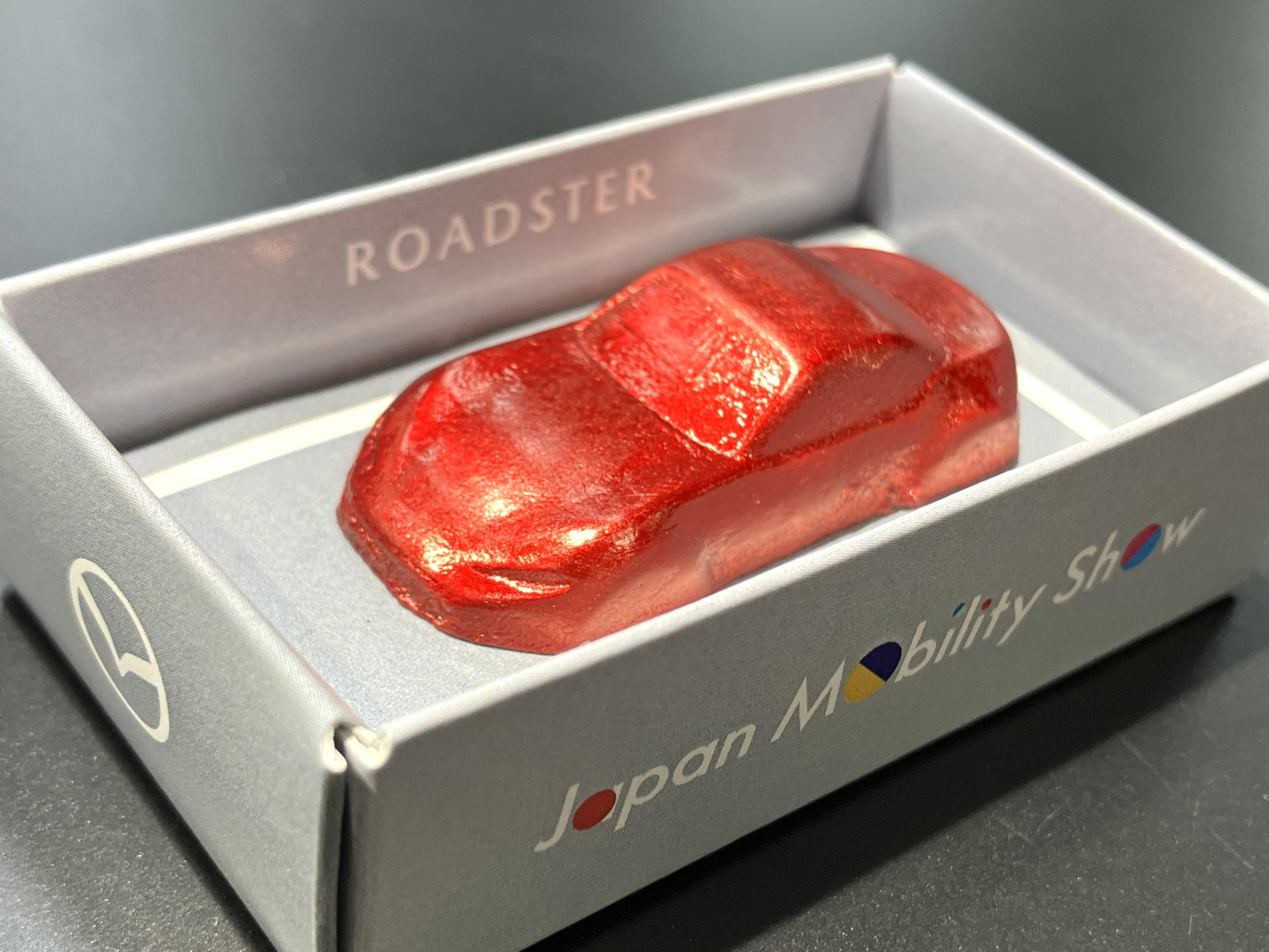 JMS×キッザニアで作ることができるマツダ・ロードスターのミニカー