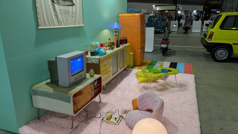 「タイムスリップ・ガレージ」1980-90年代ブース