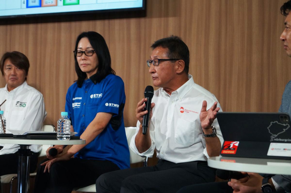 鈴木哲夫・日本モーターサイクルスポーツ協会会長