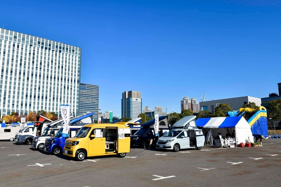 「お台場キャンピングカーフェア2024」の様子（写真＝お台場キャンピングカーフェア実行委員会）