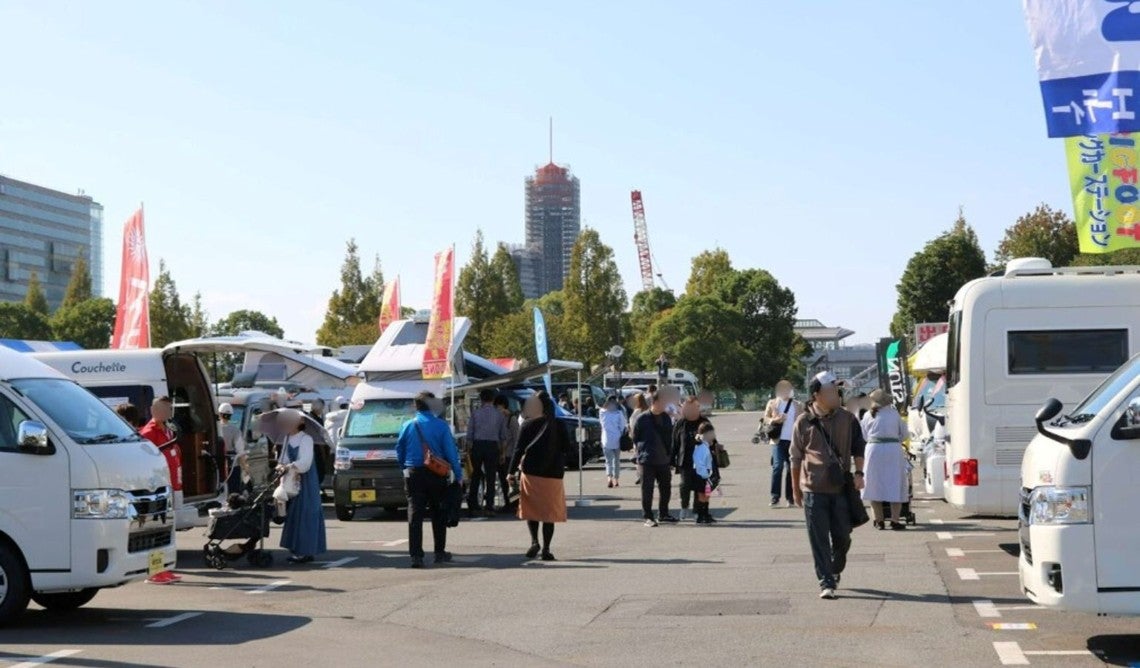 「お台場キャンピングカーフェア2024」の様子（写真＝お台場キャンピングカーフェア実行委員会）