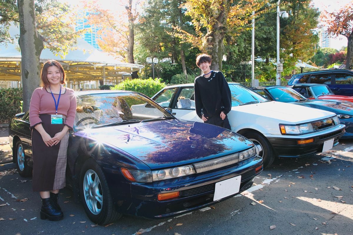 AE86とシルビア写真