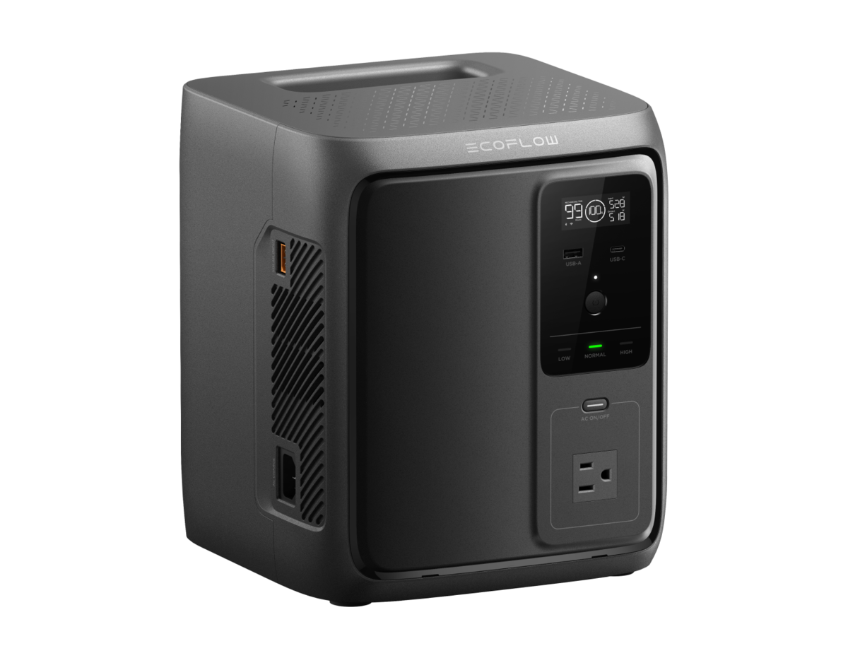 ポータブル電源EcoFlow DELTA 3 1000 Airの単体切り抜き写真