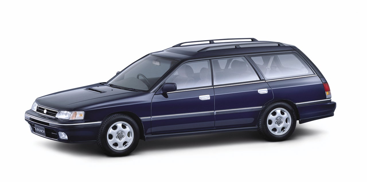 スバル・レガシィツーリングワゴンのフロント