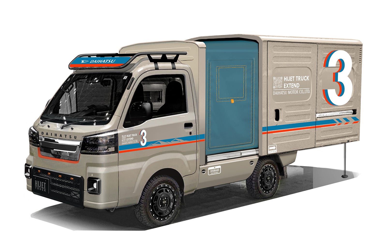 「ハイゼット トラック パネルバン EXTEND 3」の外観写真