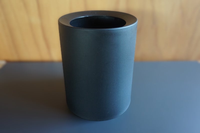 2重ゴミ箱（BK） 直径17×22.5cm（税抜き500円）