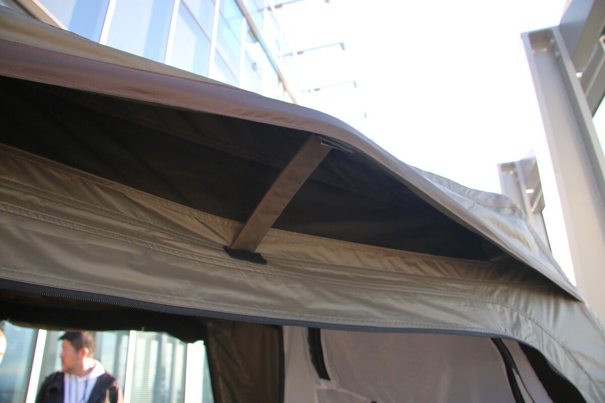 ルーフトップテントのベンチレーター