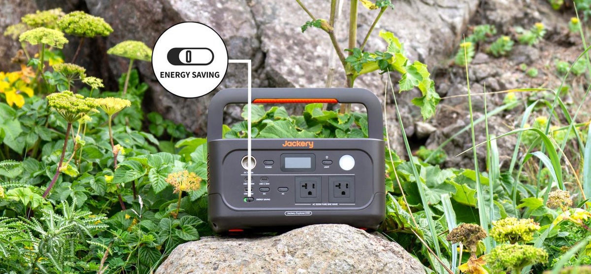 ポータブル電源正面の写真