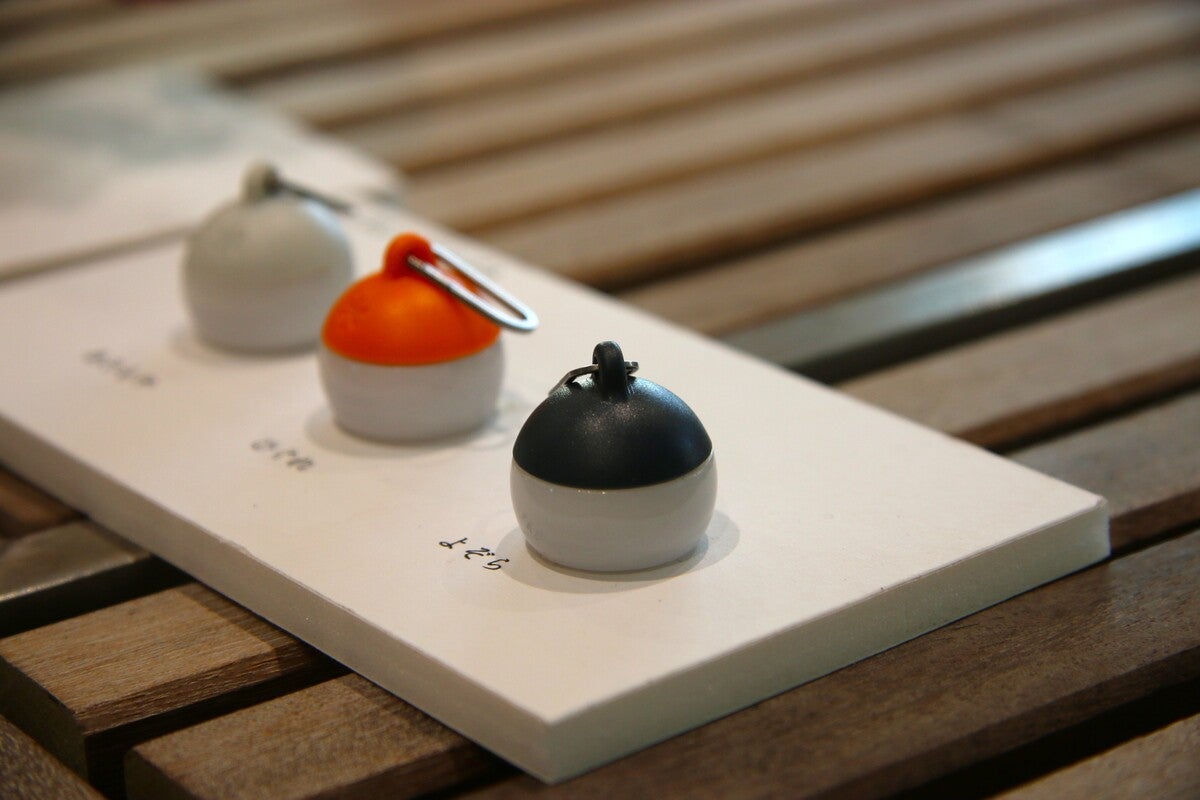 3つ横に並べられたミニランタン