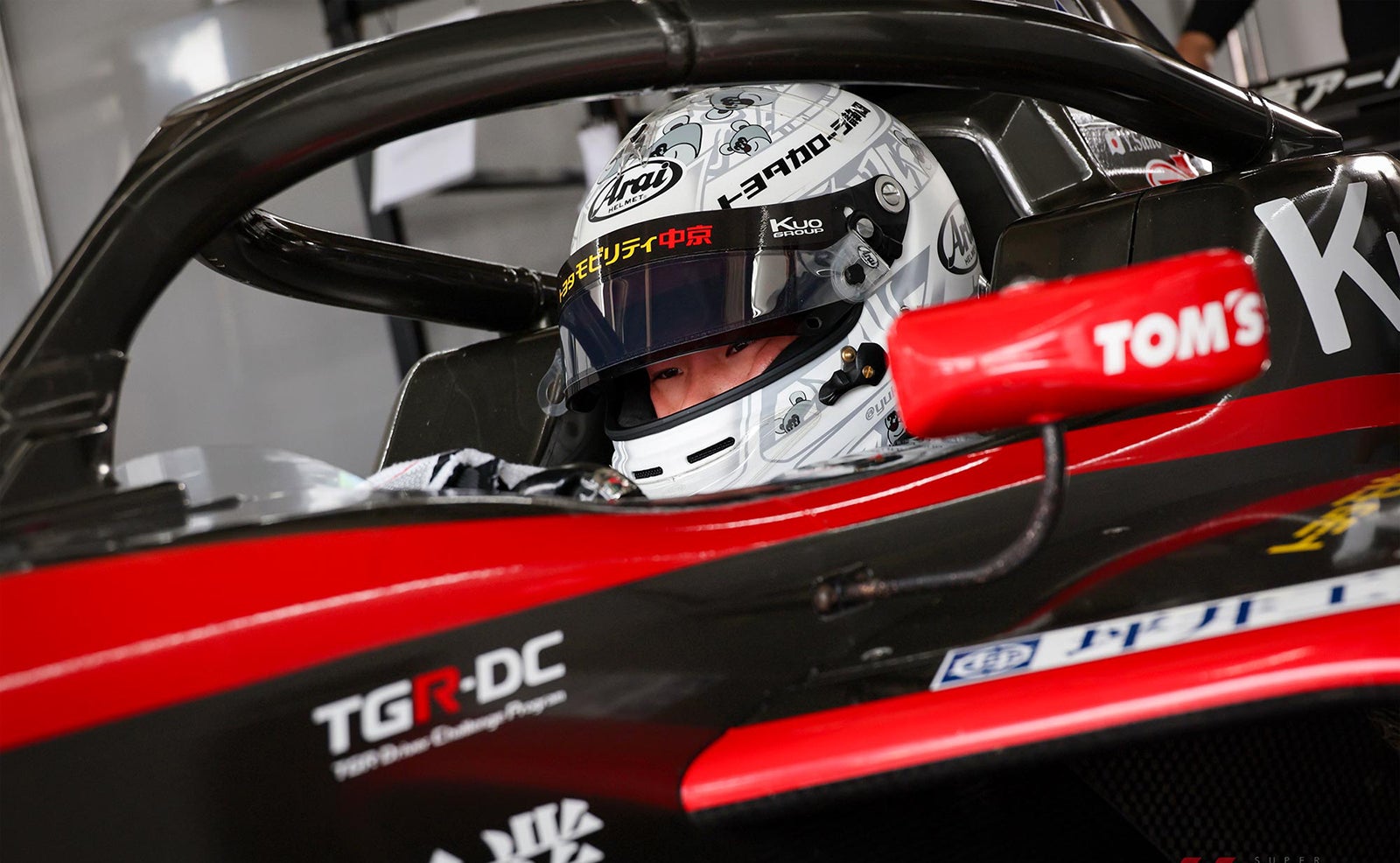 開幕4連勝の好スタートを決めたTOM'Sの佐野雄城選手