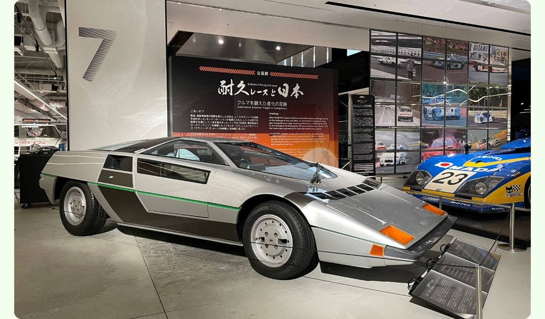 富士モータースポーツミュージアムで展示されている「童夢-零」