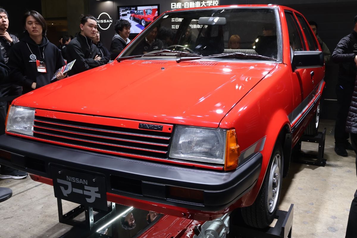 1984年式 初代マーチK10［日産自動車大学校 レストア車両］