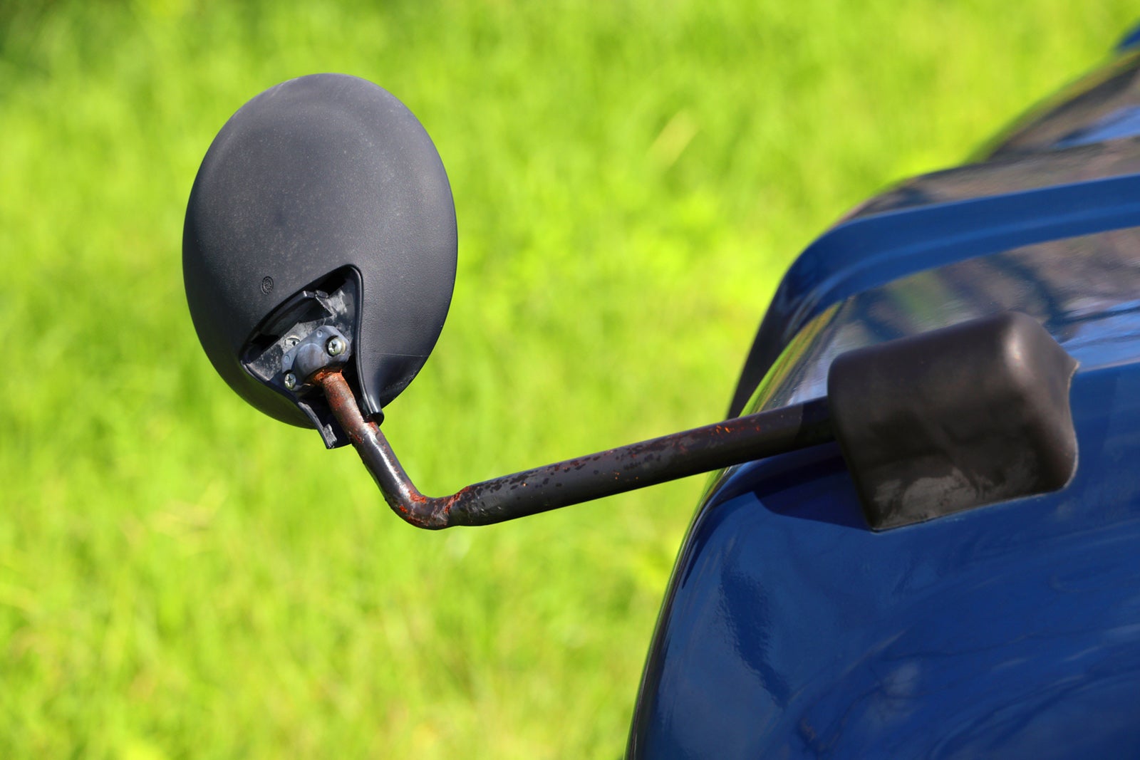 メガクルーザーの補助ミラー