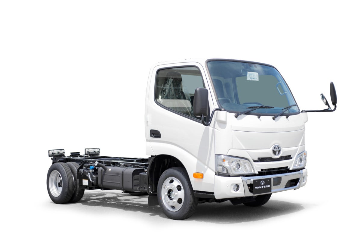 トラックのシャーシ部分